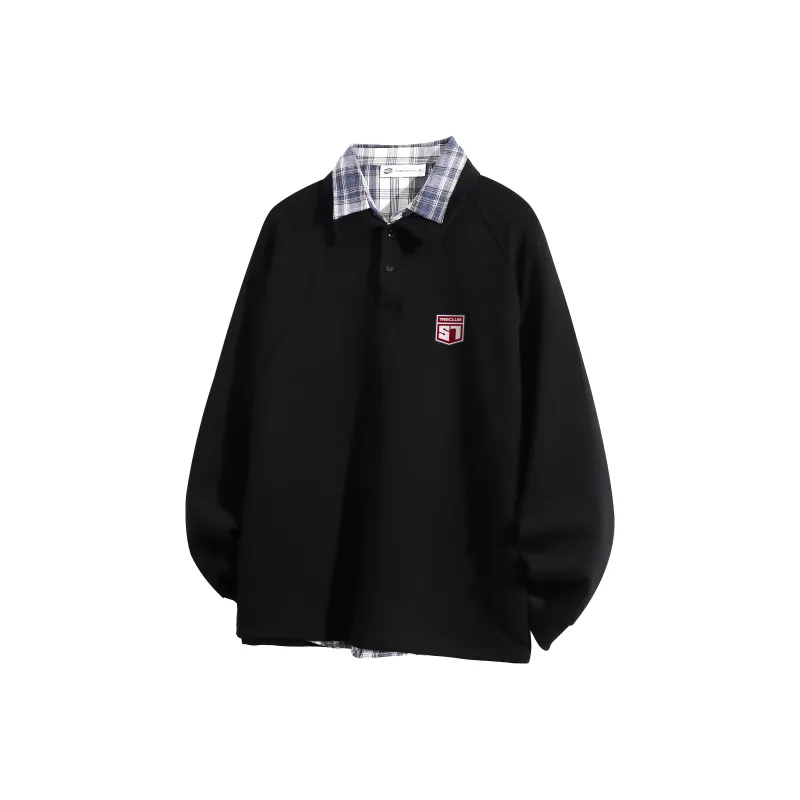 Tre Club Polo Shirt Unisex Navy Blue-0