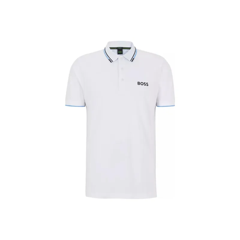 HUGO BOSS SS23 Polo Shirts Men White-0