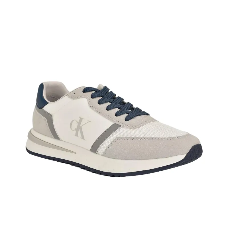 CKJ CALVIN KLEIN JEANS Picio Low Top Casual Shoes Men's Gray-2