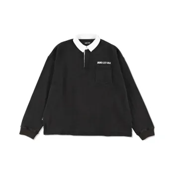 WIND AND SEA BIG RUGGER SWEAT Sweatshirt Unisex Black