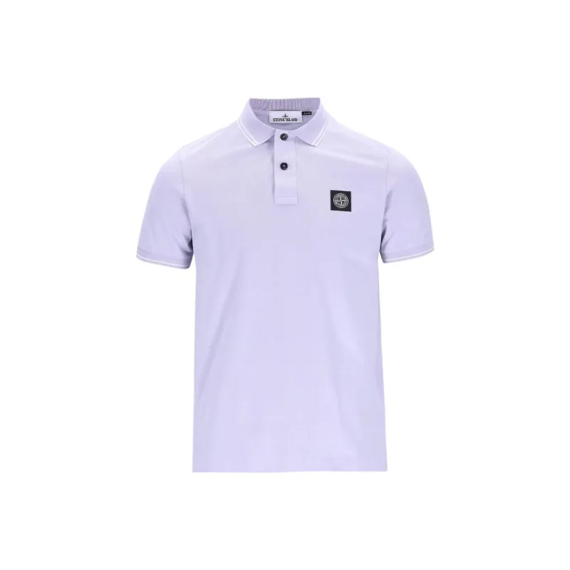 STONE ISLAND Polo Shirt Men's Purple-0