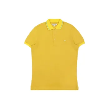 Burberry Polo Shirts Men Yellow