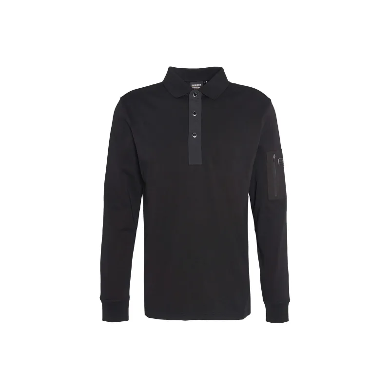 BARBOUR Polo Shirt Men's Classic Black-0