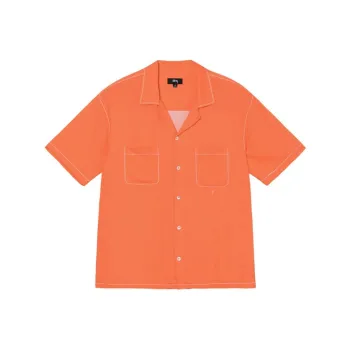 Stussy Contrast Pick Stitched Shirt