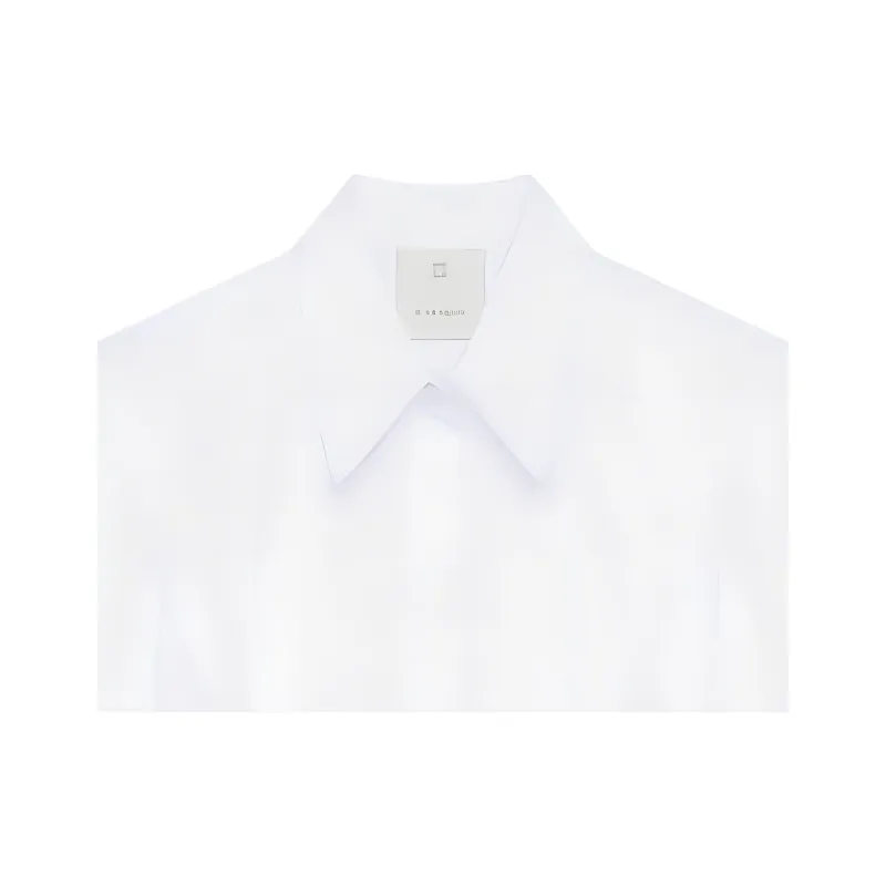 Givenchy Pleated Effect Poplin Shirt-4