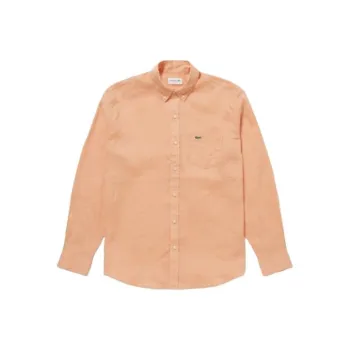 LACOSTE Shirts Men Orange