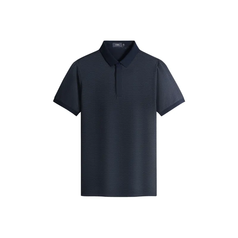 FIRS Polo Shirt Men's Navy Blue-0