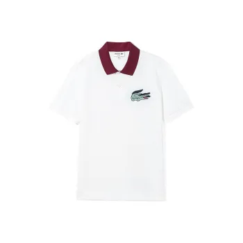 LACOSTE Polo Shirts Men White