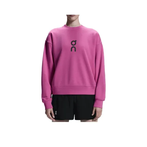 On Club Crew Sweatshirt Unisex Pink