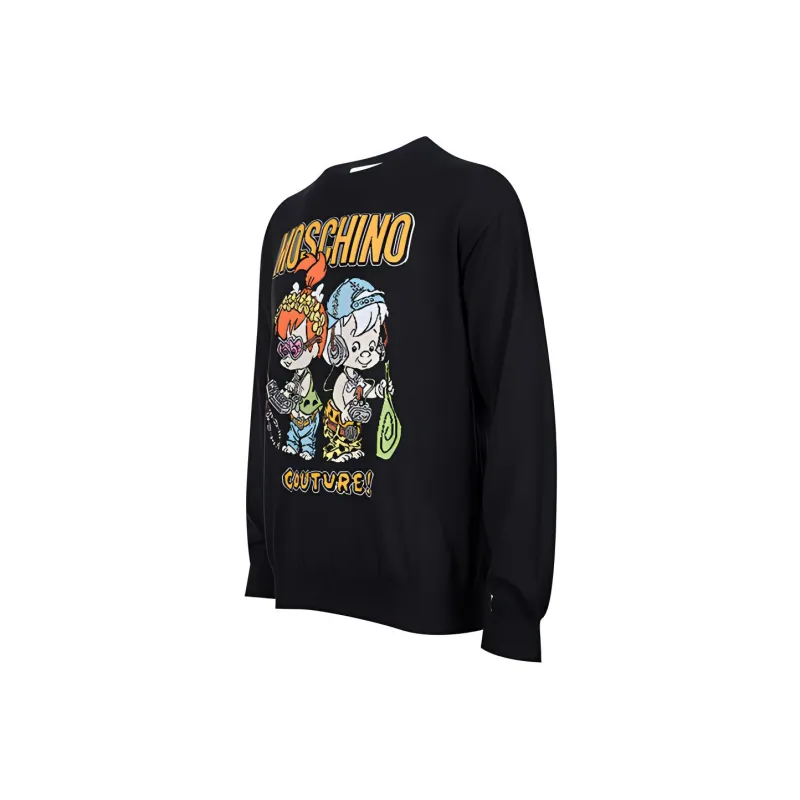 MOSCHINO Knitwear Men Black-1