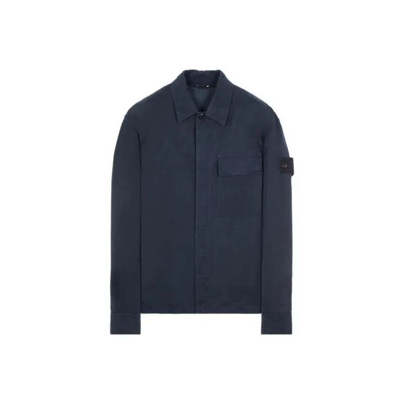 STONE ISLAND SS24 Shirt Men's Blue-0