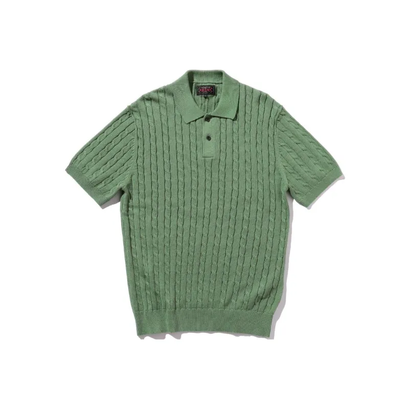 Beams Polo Shirts Men Green-0