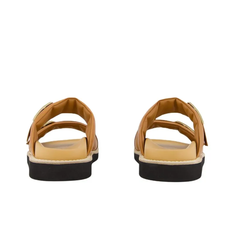 Santoni Slide Slippers Women's Brown-5