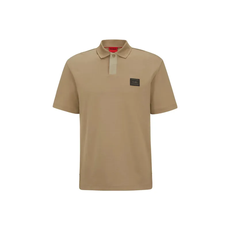 HUGO BOSS Polo Shirts Men Beige-0