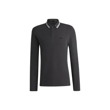 HUGO BOSS Polo Shirt Men's Dark Gray