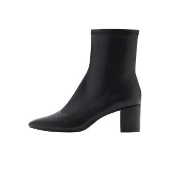 MANGO Ankle Boots 5cm Women's Black