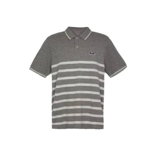 COACH Polo Shirts Men Gray