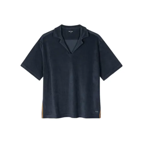 PS By Paul Smith Logo Patch Straight Hem Polo Shirt