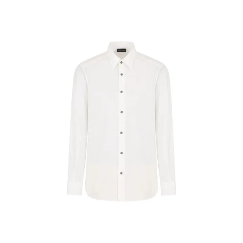 EMPORIO ARMANI Button Up Long Sleeved Shirt-0
