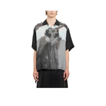 UNDERCOVER Print Polo Shirt