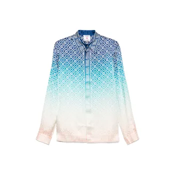 CASABLANCA Gradient Printed Long Sleeved Shirt