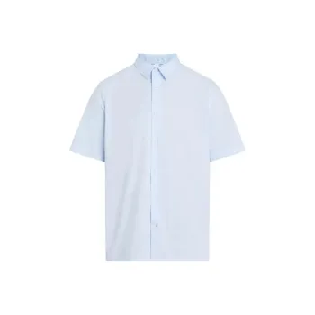Calvin Klein Monogram embroidered Cotton Shirt