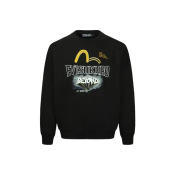 EVISU Sweatshirts Men Black