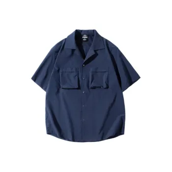 MOBI GARDEN Short Sleeved Shirt Coat Inner Unisex