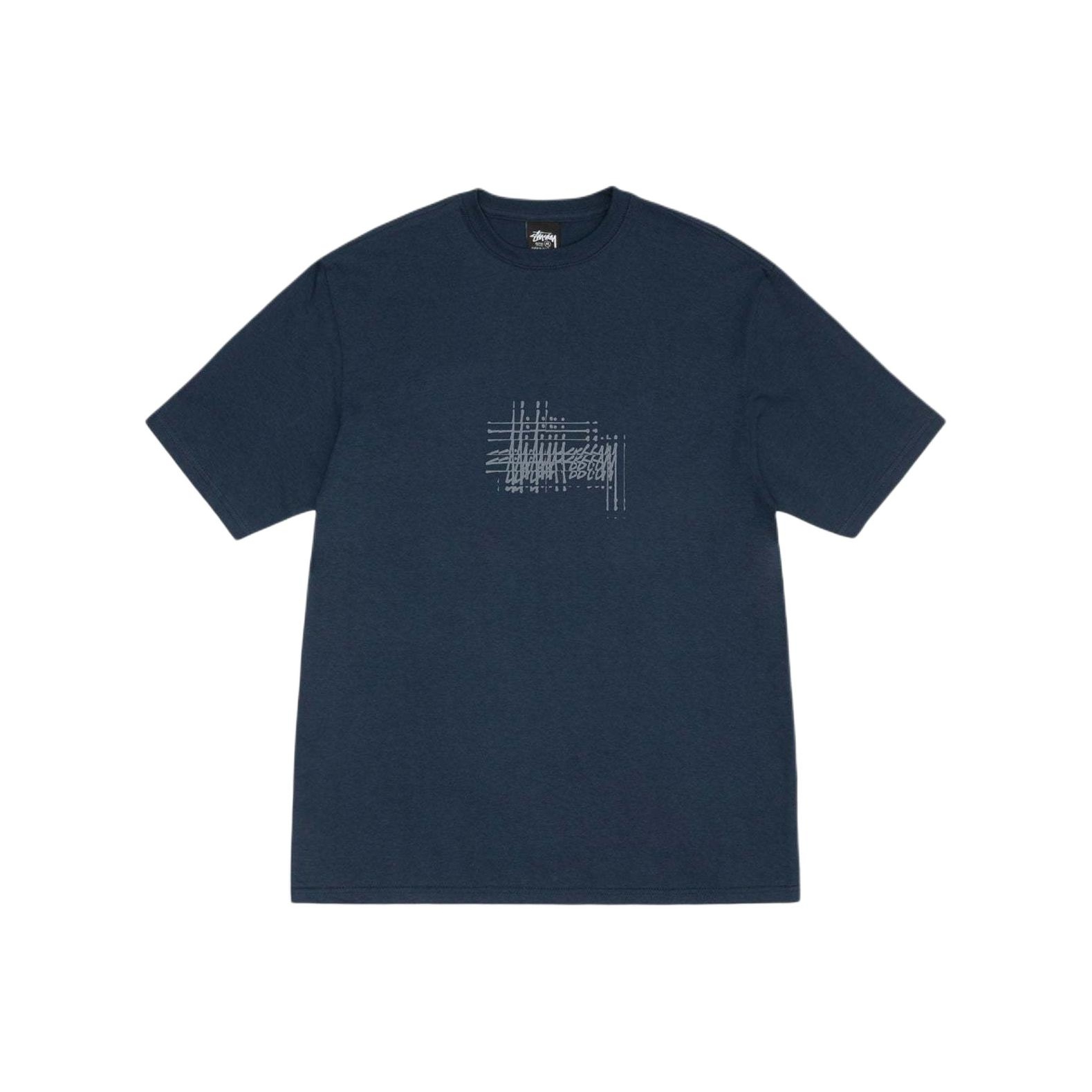 【Stussy】Refracted T-Shirt Stussy Refracted Tee White L - POIZON