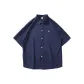 Dark Blue Short-Sleeved