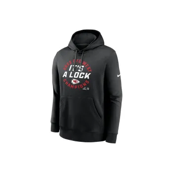Nike Kansas City Chiefs 2023 AFC West Champions Trophy Sweatshirt Men's Black