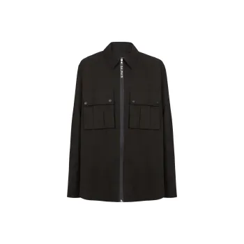 BALMAIN Zip Up Shirt