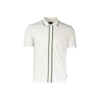 Paul Smith Paul Smith Button Front Stretched Polo Shirt