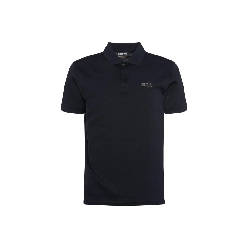 BARBOUR FW24 Polo Shirt Men's Black-0