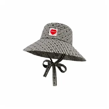 PLAN IN Cotton Bucket Hats Women's