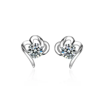 QUIET LOVE Alloy Stud Earrings Women's