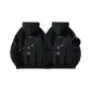 (Two-Piece Set Fleece-Lined) Black+Black