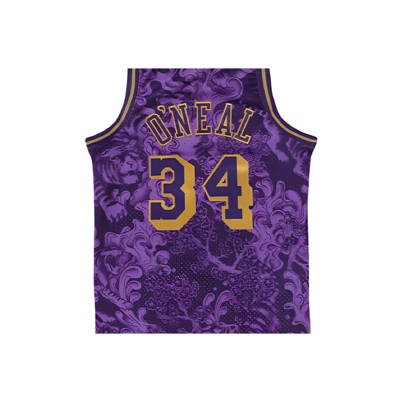 Mitchell Ness Basketball Jerseys Men Purple-3