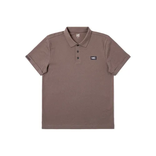 Lee SS25 Polo Shirt Men's Brown