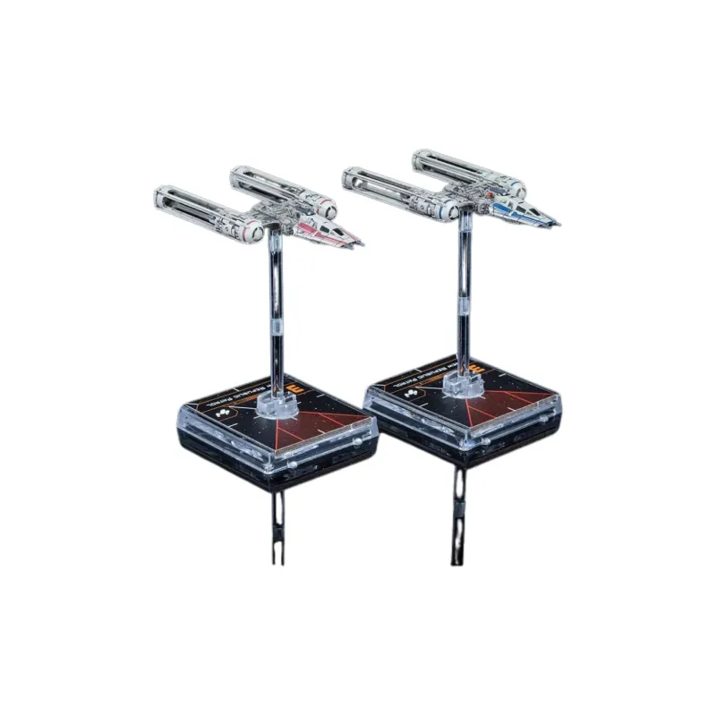 ASMODEE Star Wars X Wing Fighter Second Edition BTA NR2Y Wing Fighter Expansion Pack, English Edition Board Games-4