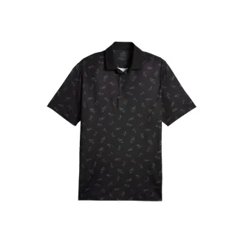 PUMA Golf Polo Shirts Men Black