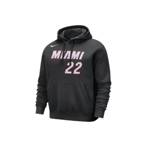 NBA Miami Heat Jimmy Butler Essential Fleece Loose Pullover Fit Hoodie