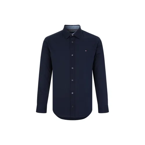 Tommy Hilfiger Shirt Men's Navy Blue