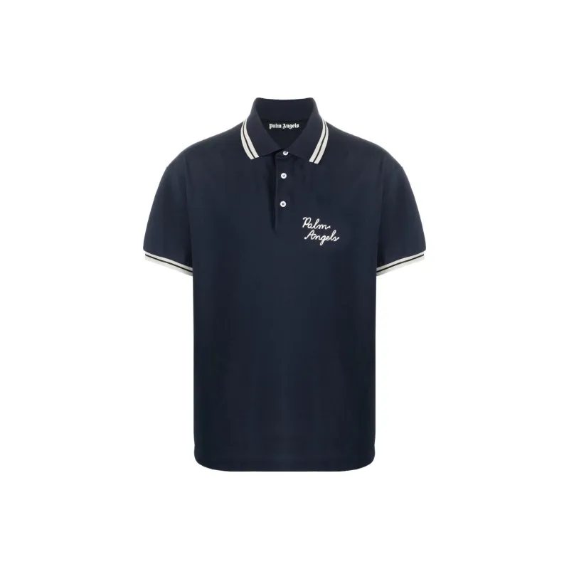 PALM ANGELS Embroidered PALM ANGELS Polo-0