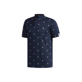 Adidas Polo Shirt Men's Navy Blue