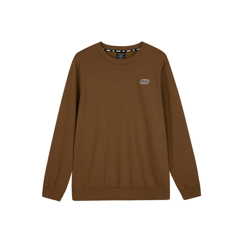 Skechers Sweatshirt Unisex Dark Brown-0