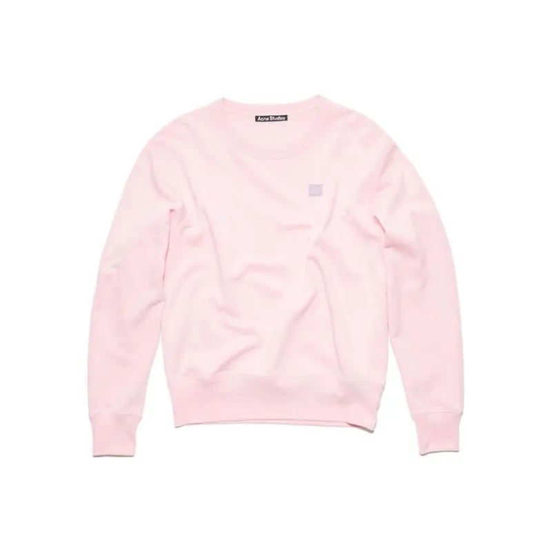 Acne Studios Face Logo Patch Crewneck Sweatshirt-0