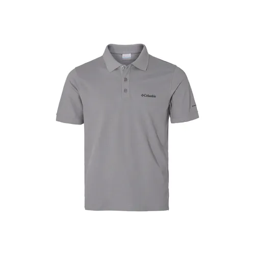 Columbia Polo shirts shirt Men Gray/039