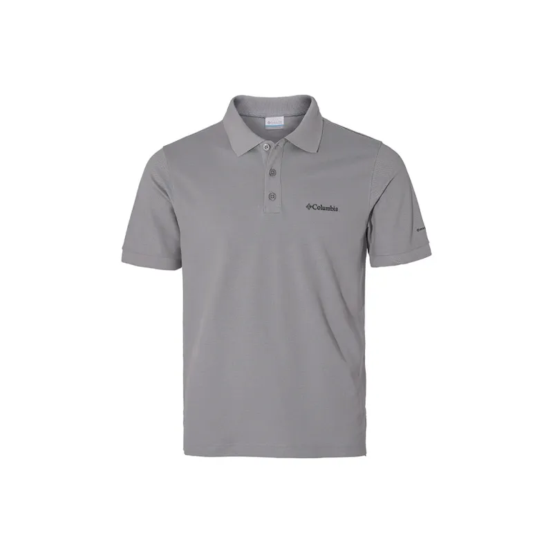 Columbia Polo Shirts Men Gray/039-0