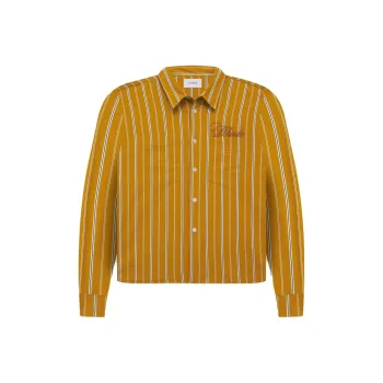 RHUDE Striped Long Sleeve Shirt